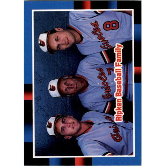 1988 The Ripken Family Donruss Baseball Card #625