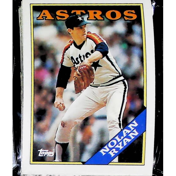 1988 Topps Astros Team Set Nolan Ryan RB, TBC & Regular NM-MT