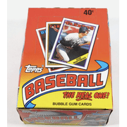 Collectible 1988 Topps Baseball Wax Box