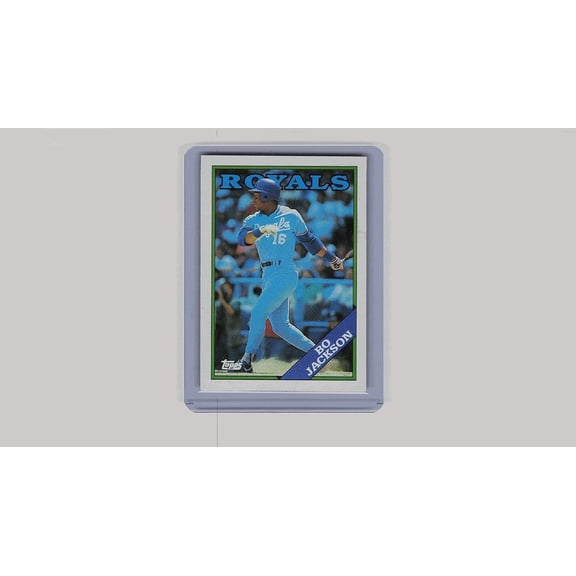 1988 Topps Bo Jackson #750 Kansas City Royals Baseball Card