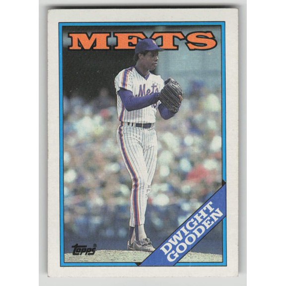 1988 Topps Dwight Gooden #480 New York Mets Baseball Card
