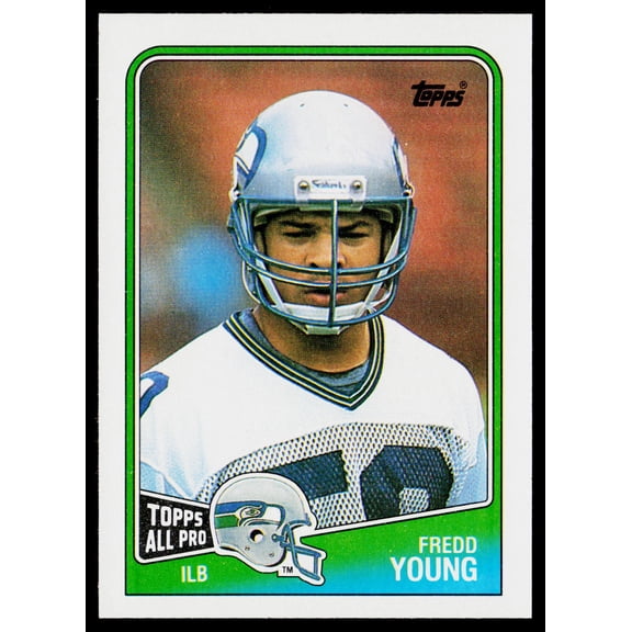 1988 Topps Fredd Young Seattle Seahawks #143 Football Card