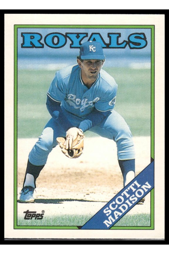 1988 Topps Scott Madison #631 Kansas City Royals Baseball Card