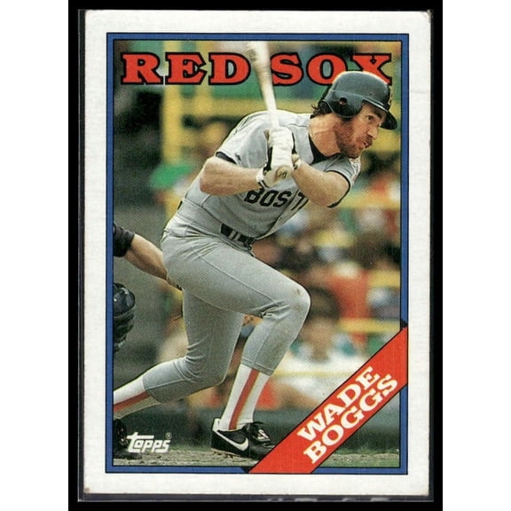1988 Topps Wade Boggs #200 Boston Red Sox MLB Baseball Card