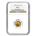 thumbnail image 1 of 1989 1/10 oz American Gold Eagle MS-69 NGC, 1 of 3