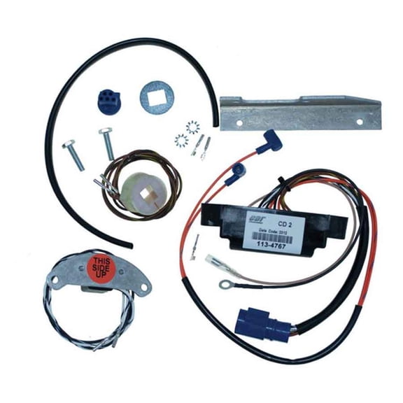 1989-1993 Johnson/Evinrude 2-Cyl 20-50HP Power Pack Compatible with Looper 2-Stroke Outboard Motor Trigger Configuration Engine Range Limiter Replaces 0583896 113-4489 Marine Ignition