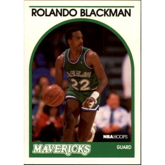 1989-90 Hoops #20 Rolando Blackman NBA Basketball Trading Card