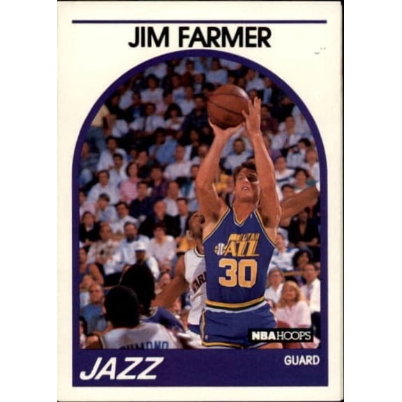 1989-90 Hoops #227 Jim Farmer SP NBA Basketball Trading Card
