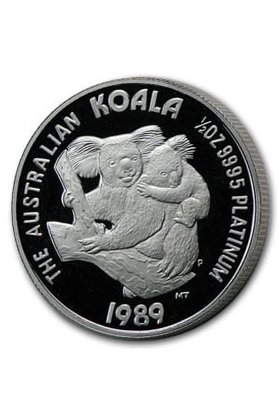 1989 Australia 1/2 oz Proof Platinum Koala