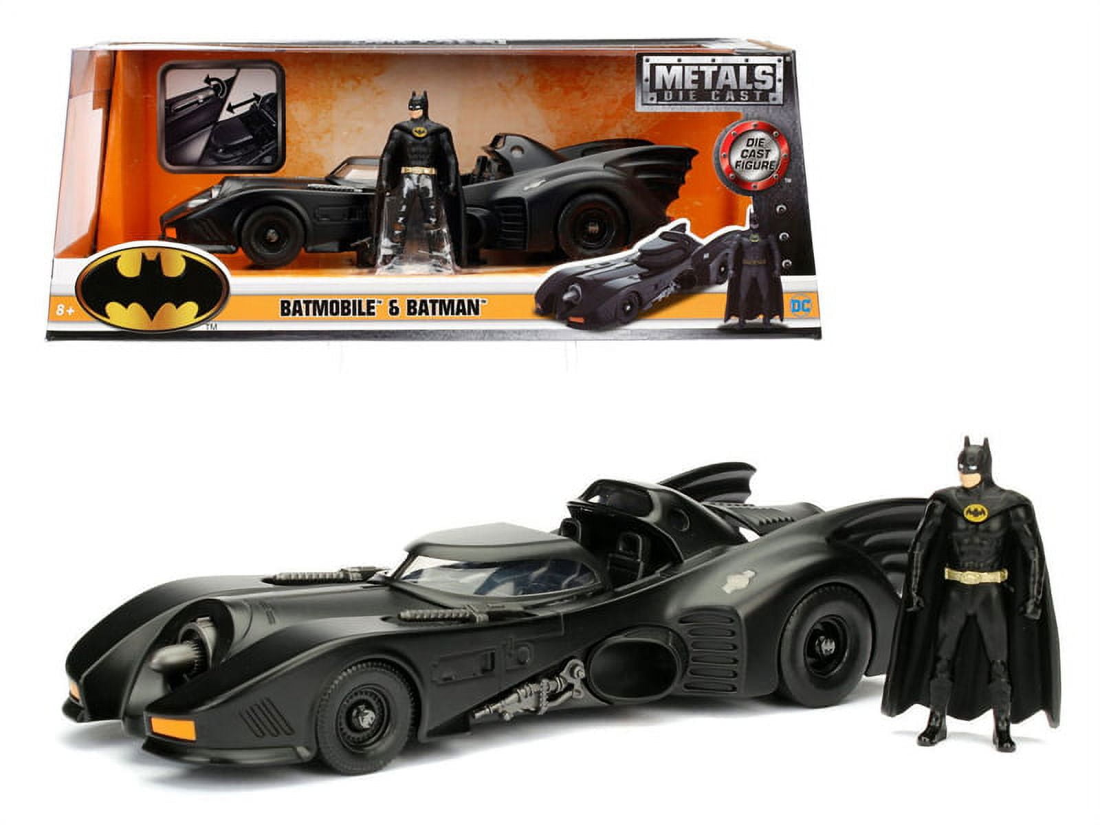 Batman Batmobile, 1989 Batmobile,w Batman Figure, Jada