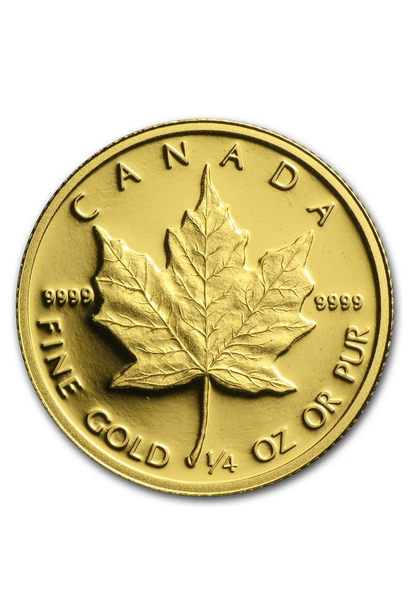 1989 Canada 1/4 oz Proof Gold Maple Leaf