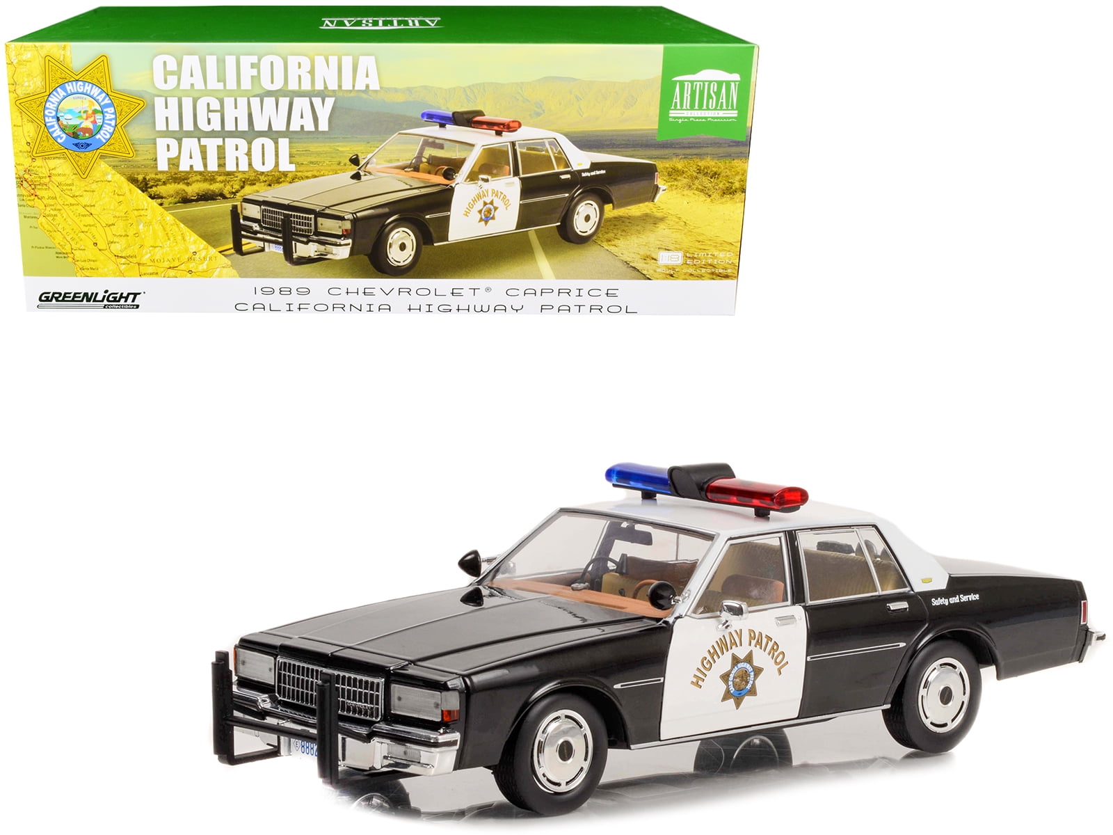 Chevrolet Caprice Fourth Generation in NYC Taxi in 1:18