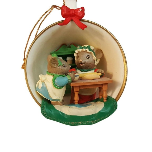 1989 Christmas Cookin' (Cozy Cup) Enesco Christmas Tree Ornament 563048