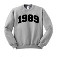 thumbnail image 1 of 1989 College Style Sweatshirt Unisex X-Large Grey, 1 of 5