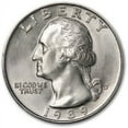 thumbnail image 1 of 1989-D Washington Quarter BU, 1 of 2