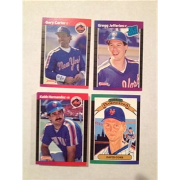 1989 Donruss New York Mets Team Set NM-MT