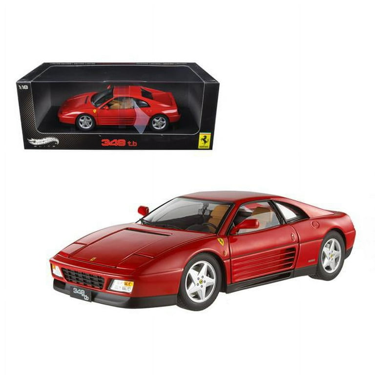 1989 Ferrari 348 TB Red Elite Edition 1/18 Diecast Car Model