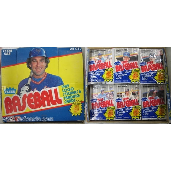 1989 Fleer Cello Baseball Box