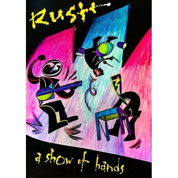 1989 RUSH MUSIC STORE WINDOW POSTER PRINT WALL ART ES 11 x 17 Inch Poster