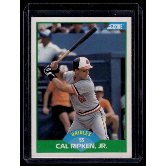 1989 Score Cal Ripken Jr. #15 Baltimore Orioles Baseball Card Baltimore Orioles MLB BASEBALL Trading Card