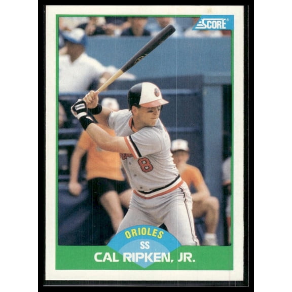 1989 Score Cal Ripken Jr. #15 Baltimore Orioles Baseball Card