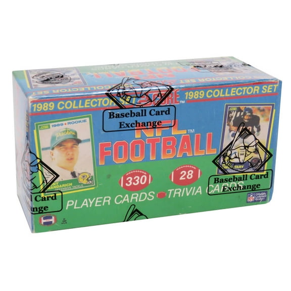1989 Score Football Factory Set BBCE Wrapped (Sanders, Aikman, Deion RC)