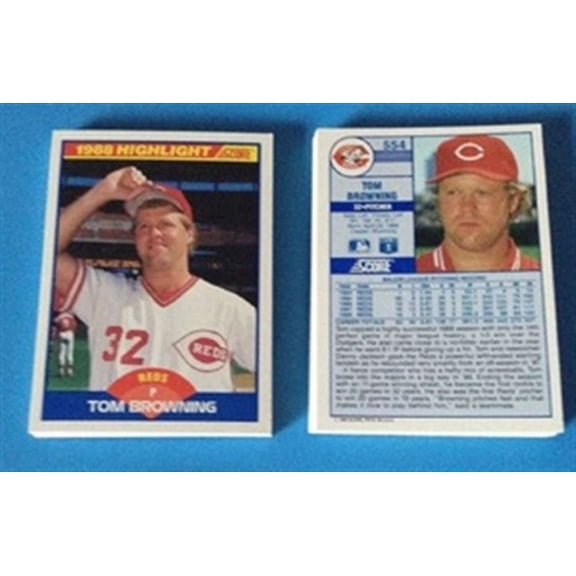 1989 Score Plus Traded Cincinnati Reds Team Set
