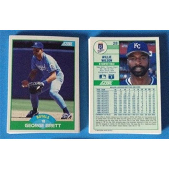 1989 Score Plus Traded Kansas City Royals Team Set