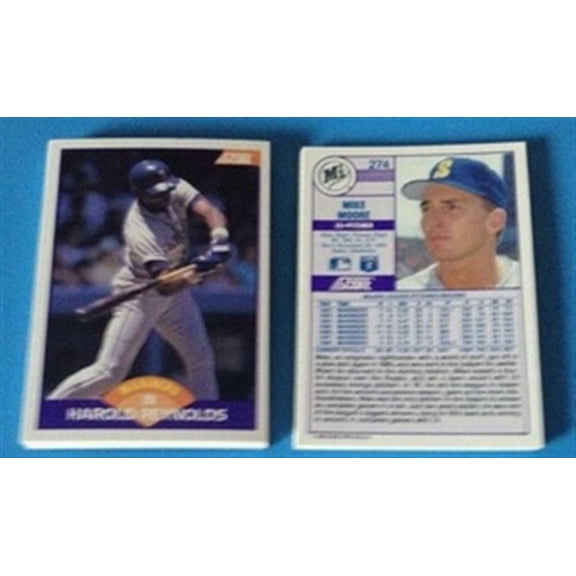1989 Score Plus Traded Seattle Mariners Team Set