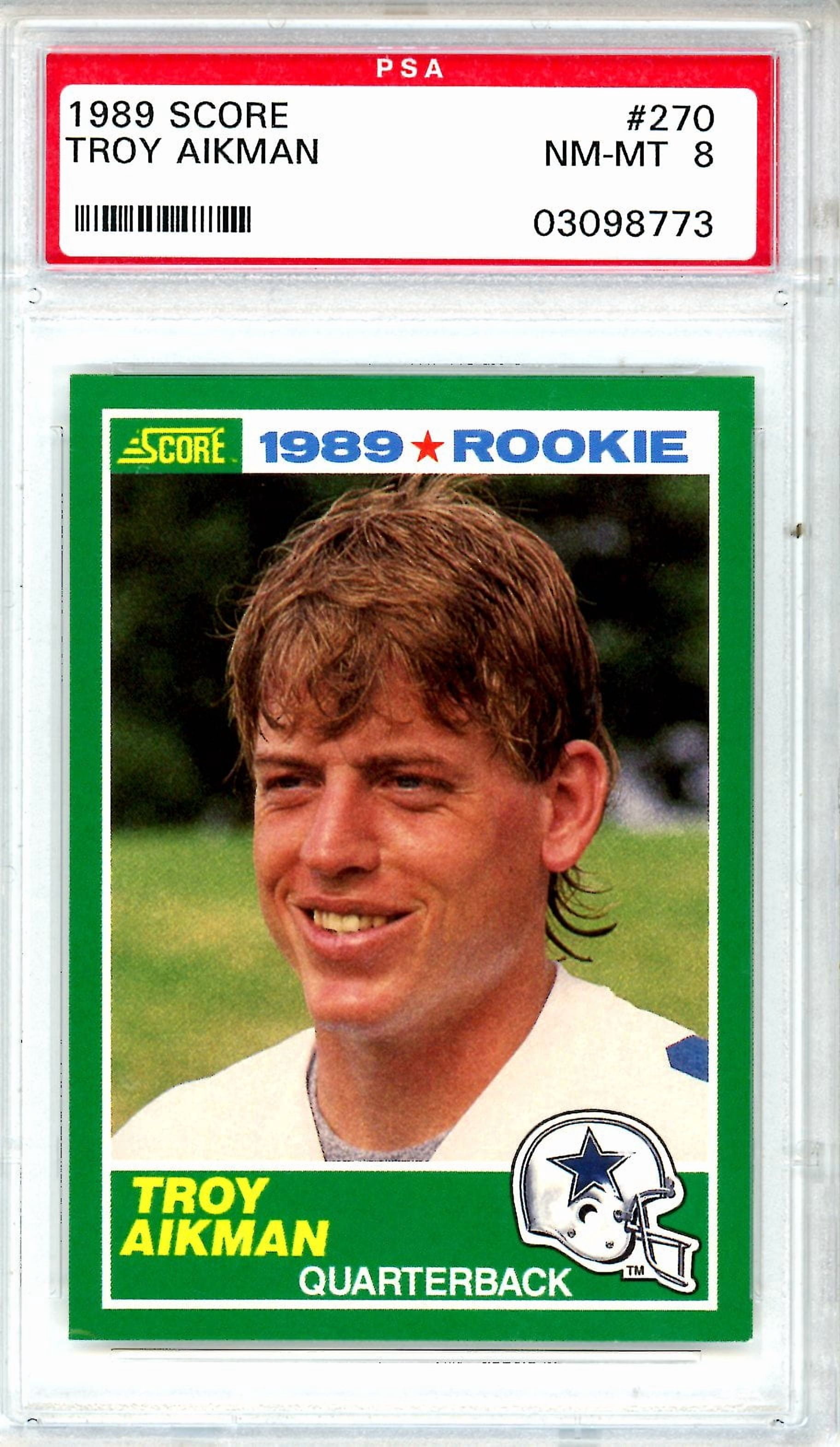 Troy Aikman Card
