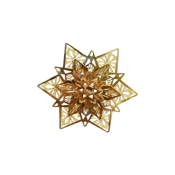 1989 Sparkling Snowflake (Snowflake) Hallmark Keepsake Christmas Tree Ornaments QX547-2