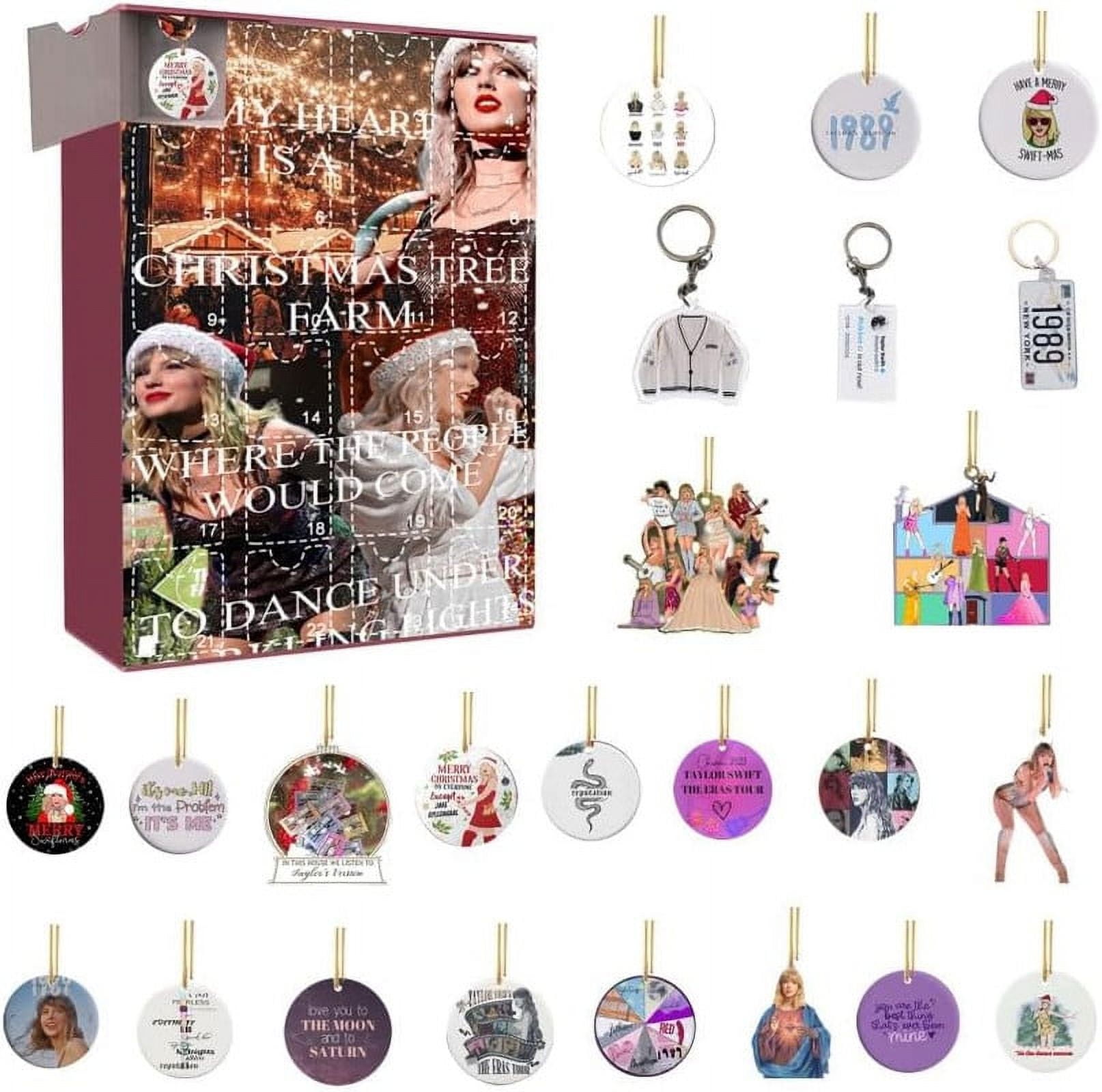 1989 Taylors Christmas Advent Calendar 2023, Countdown Calendar for