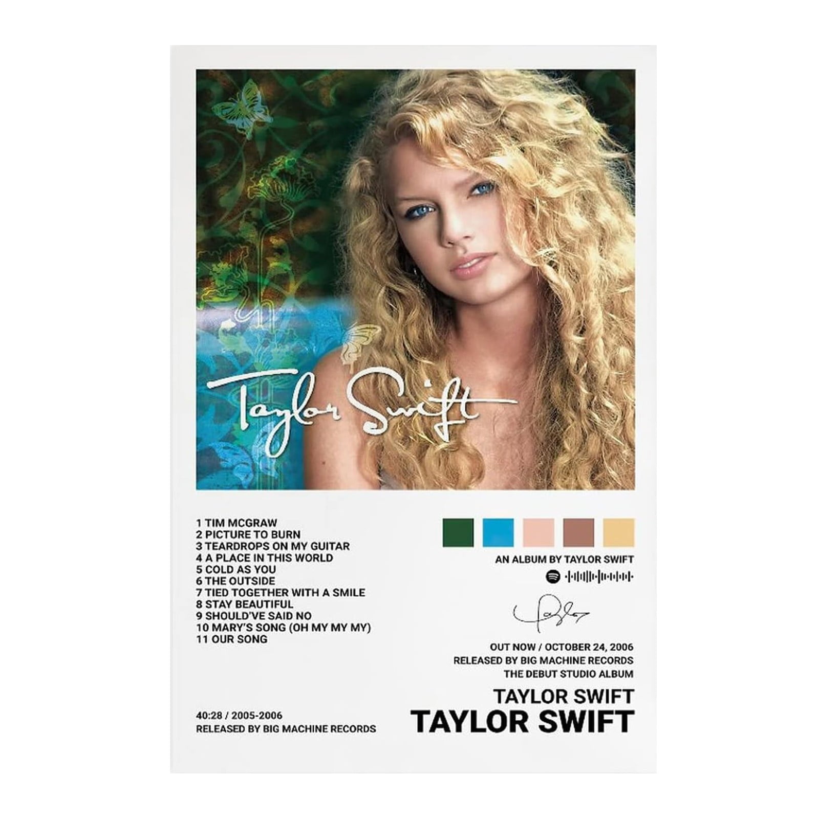  Wqzlyg Taylor Lover Album Cover Posters, Taylor 1989