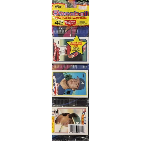 1989 Topps Baseball Rack Pack