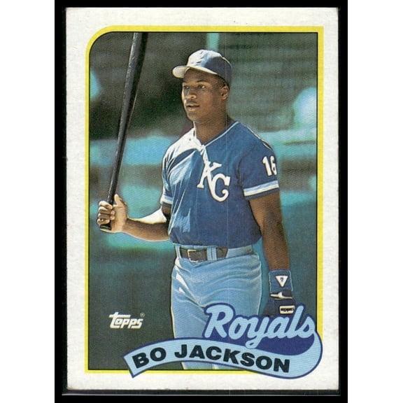 1989 Topps Bo Jackson #540 Kansas City Royals Near Mint Baseball Card