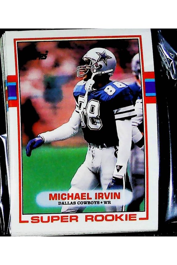 1989 Topps Football Cowboys Team Set 12 Cards Michael Irvin RC