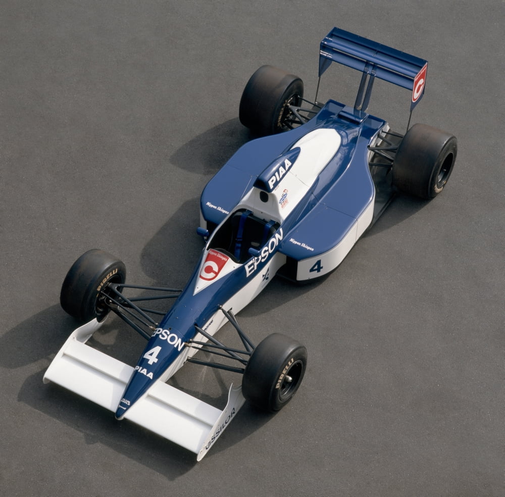 1989 Tyrrell-Cosworth 35 litre F1 single seat racing car Driven by Jean Alesi Country of origin United Kingdom Canvas Art - Panoramic Images (24 x 24)