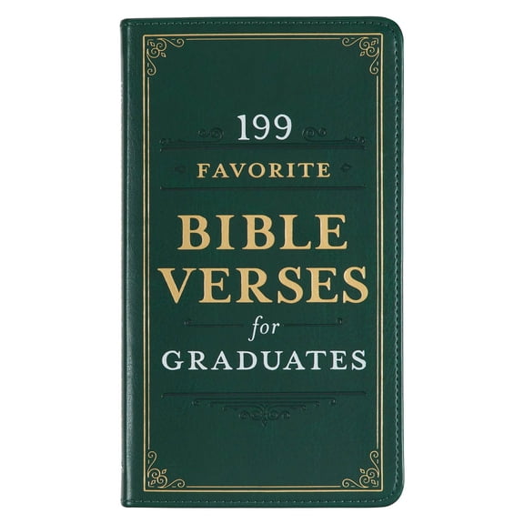 199 Favorite Bible Verses for Graduates, Vegan Leather