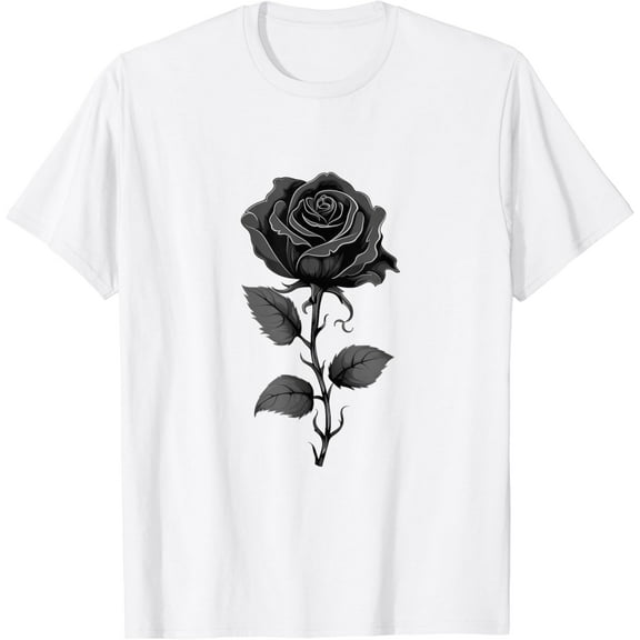 199 Flowers White Rose Graphic T-Shirt
