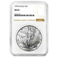 thumbnail image 1 of 1990 $1 American Silver Eagle NGC MS69 Brown Label, 1 of 3
