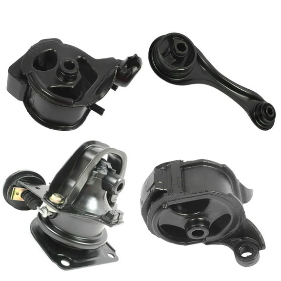 1990-1993 Honda Accord 2.2L Engine Motor & Trans Mount Kit 4 PCS for Auto Transmission 90 91 92 93 A6509 A6512 A6519 A6587