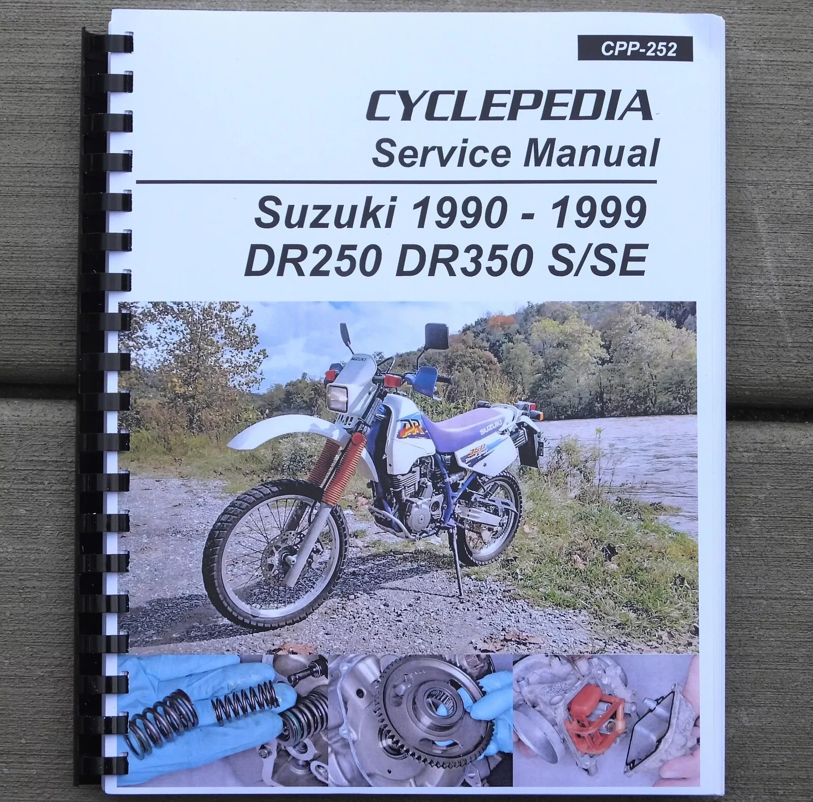 1990-1999 Suzuki DR250 & DR350 S/SE SERVICE & REPAIR MANUAL