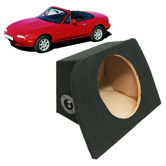 19902005 Mazda Miata MX5 Custom Single 10" Subwoofer Speaker Sub Box Enclosure