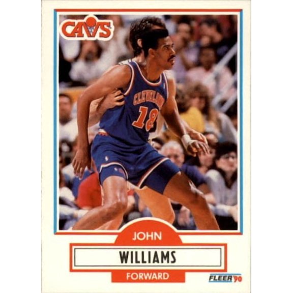 1990-91 Fleer #37 Hot Rod Williams NBA Basketball Trading Card