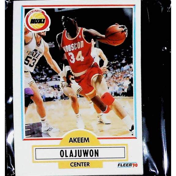 1990-91 Fleer NBA Houston Rockets Team Set (Hand Collated) of 7 Cards:  69 Anthony Bowie  70 Sleepy Floyd  71 Bu