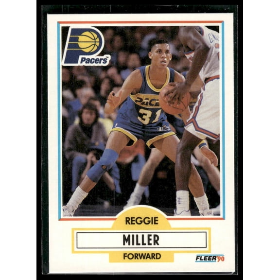 1990-91 Fleer Reggie Miller #78