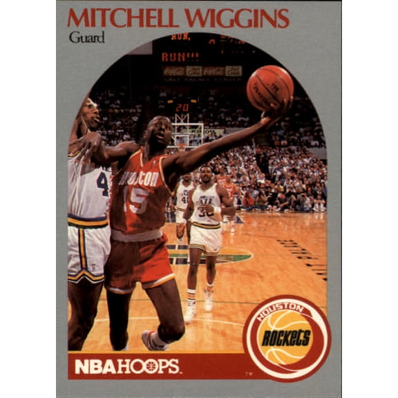 1990-91 Hoops #130 Mitchell Wiggins SP NBA Basketball Trading Card