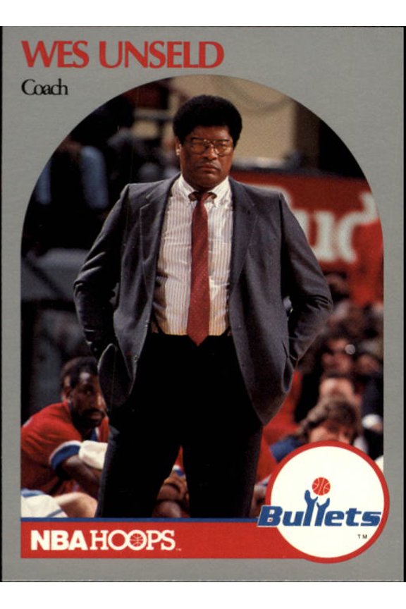 1990-91 Hoops #331 Wes Unseld CO NBA Basketball Trading Card