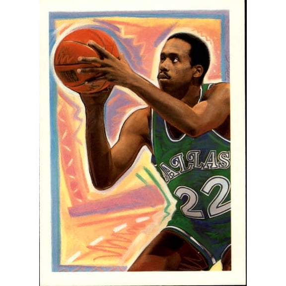 1990-91 Hoops #360 Rolando Blackman TC NBA Basketball Trading Card
