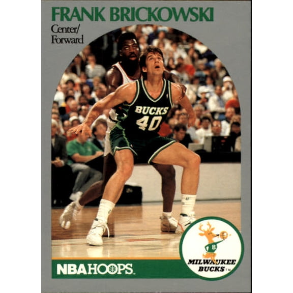 1990-91 Hoops #417 Frank Brickowski U NBA Basketball Trading Card